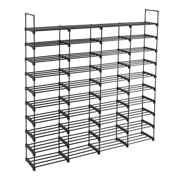 10 Tiers Shoe Rack Storage Organizer Shoe Shelf Organizer For Entryway Holds 80 Pairs Shoe Stackable Shoe Cabinet Shoe Rack