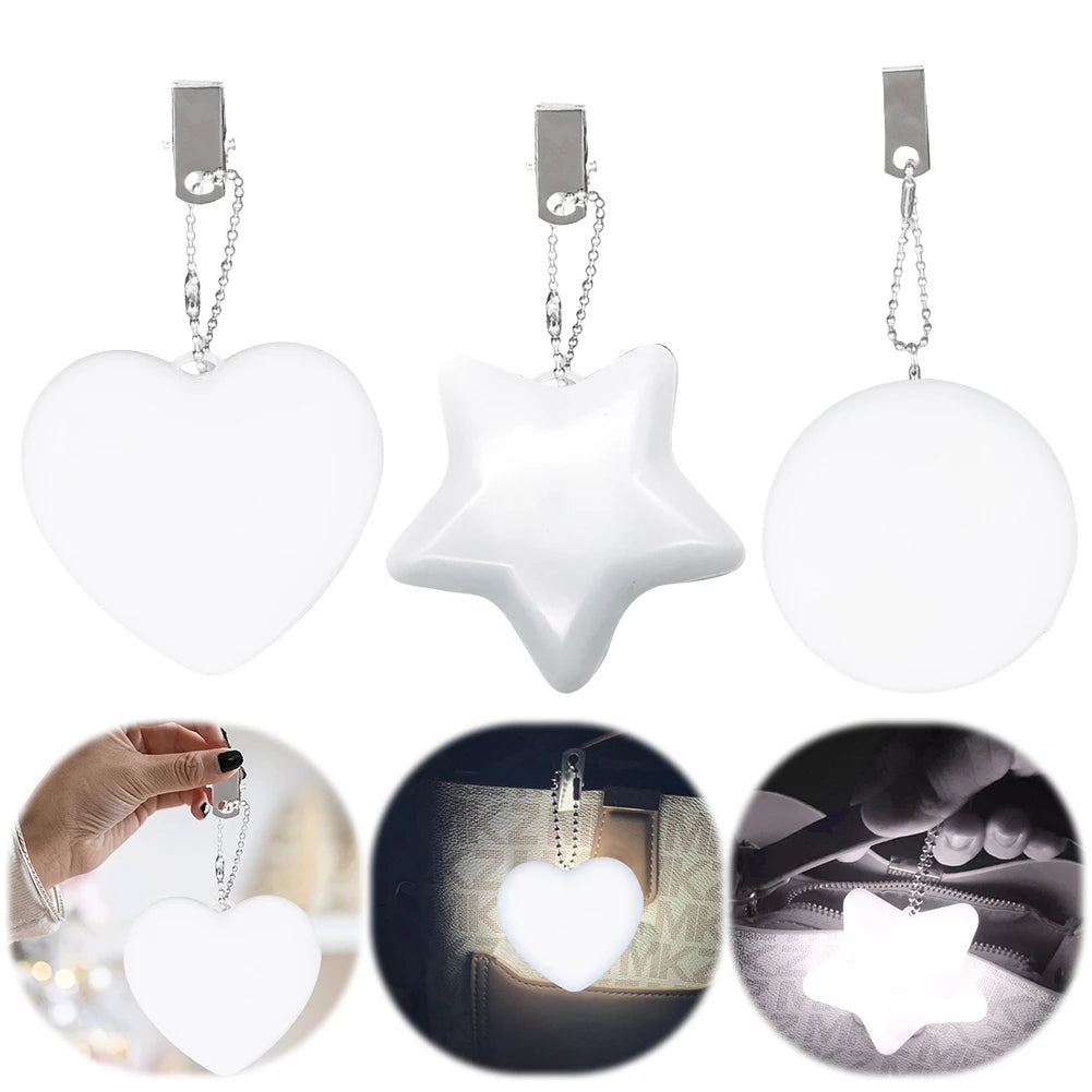 1/2/3 PCS LED Purse Light Sensor Touch Activated Handbag Light Bag Light Bed Lamp Best Gifts for Women Mother Friends
