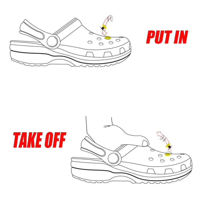 Pearl Bowknot Shoe Charms